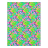 Psychotischer psychedelischer Alien-Dschungel Tischdecke (Vorderseite)