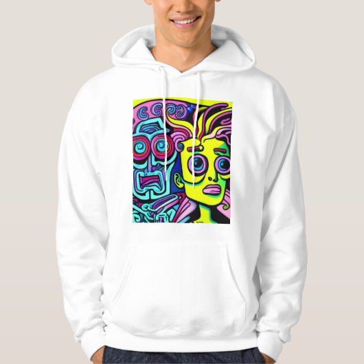 PSYCODELIC HOODIE (Vorderseite)