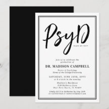 PsyD Doktor der Psychologie-Absolventin