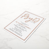 PsyD Doktor der Psychologie-Absolventin Folieneinladung (Gedreht)