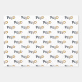 PsyD Doktor der Psychologie Psychologin Geschenkpapier Set (Vorderseite 3)