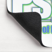 PsyD LOGO2 DOKTOR OF PSYCHOLOGY Mousepad (Ecke)