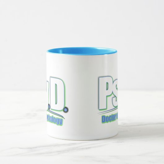 PsyD LOGO2 DOKTOR OF PSYCHOLOGY Tasse (Zentrum)