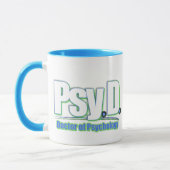 PsyD LOGO2 DOKTOR OF PSYCHOLOGY Tasse (Links)