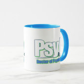 PsyD LOGO2 DOKTOR OF PSYCHOLOGY Tasse (VorderseiteRechts)