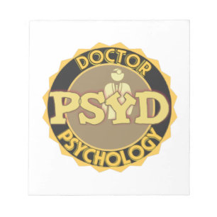 PsyD LOGO-ARZT PSYCHOLOGIE PSYCHOLOGISTIN Notizblock