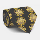 PsyD LOGO - DOKTOR OF PSYCHOLOGY Krawatte (Gerollt)