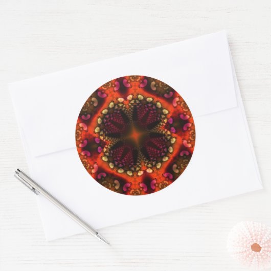 PSYDALA-Aufkleber Runder Aufkleber (Umschlag)