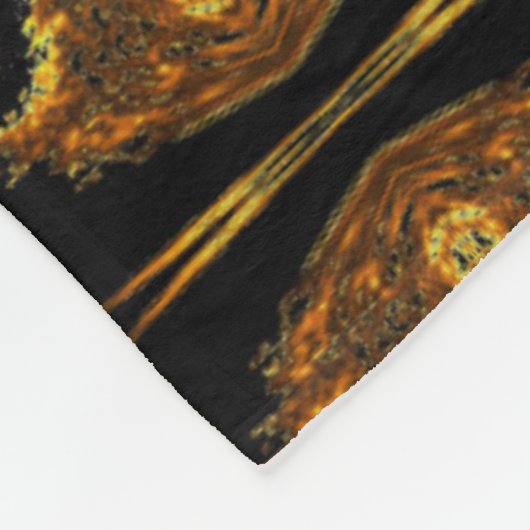 PSYKHE-Göttin der Schmetterlinge 10 Fleecedecke (Ecke)