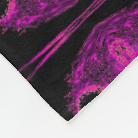 PSYKHE-Göttin der Schmetterlinge 19 Fleecedecke (Ecke)