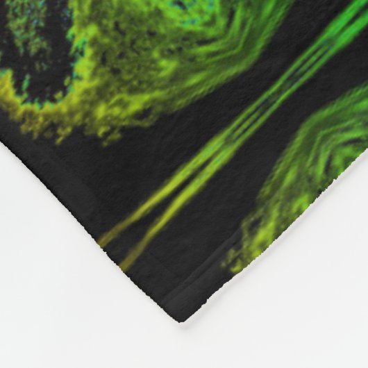 PSYKHE-Göttin der Schmetterlinge 25 Fleecedecke (Ecke)