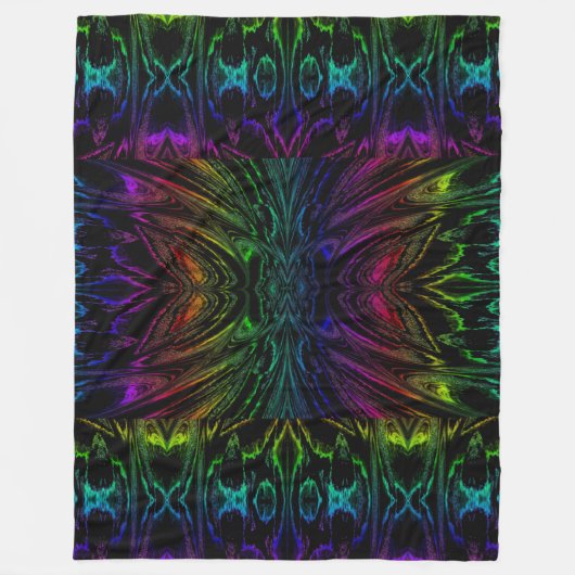 PSYKHE-Göttin der Schmetterlinge 26 Fleecedecke (Vorderseite)