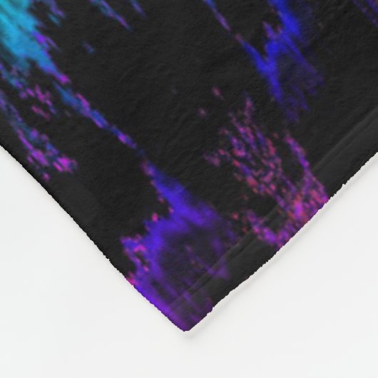 PSYKHE-Göttin der Schmetterlinge 26 Fleecedecke (Ecke)