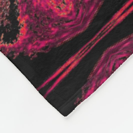 PSYKHE Göttin der Schmetterlinge 4 Fleecedecke (Ecke)