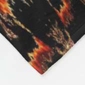 PSYKHE-Göttin der Schmetterlinge 8 Fleecedecke (Ecke)