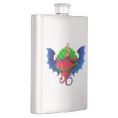 Psyko-Daizie Dragon Wing Heart Premium-Flasche Flachmann (Rechts)