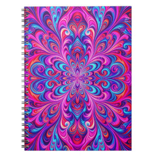 Psyko-Daizie Psykodelik Notizbuch Notizblock