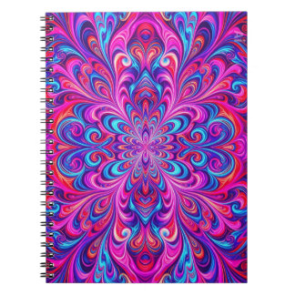 Psyko-Daizie Psykodelik Notizbuch Notizblock
