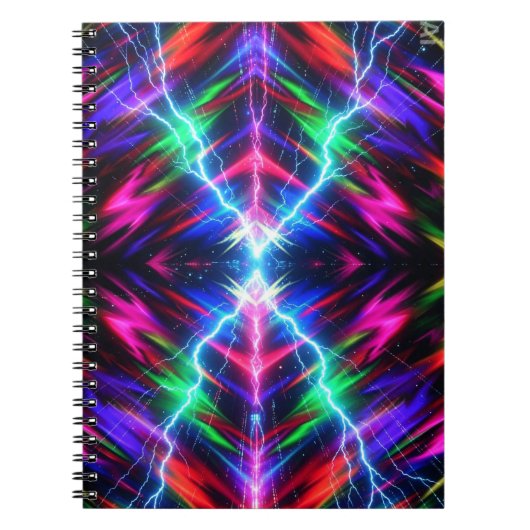 Psykodelik Notebook von Psyko-Daizie Notizblock (Vorderseite)