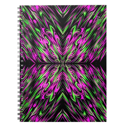 Psykodelik Notizbuch von Psyko-Daizie Notizblock (Vorderseite)