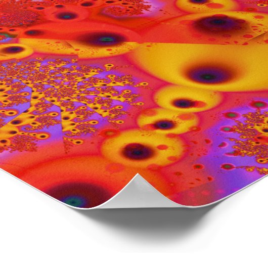 Psyktopus Rotkorallenhafen Poster (Ecke)