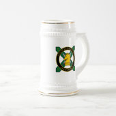 PSYOPRA Logo-Bier-Tasse Bierglas (VorderseiteRechts)