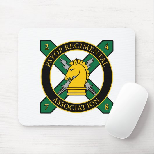 PSYOPRA Logo-Produkte Mousepad (Mit Mouse)