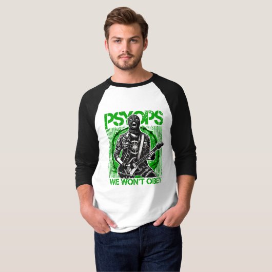 PSYOPS raglan tee (Vorne ganz)