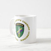 PsyOps Regimentsinsignien Kaffeetasse (Vorderseite Links)