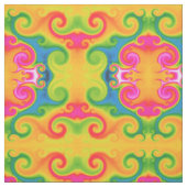 Psyschedelic Wirbels-Gewebe Stoff (Muster)