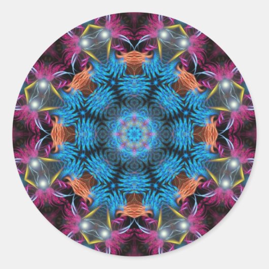 Psysticker #41 runder aufkleber (Vorderseite)