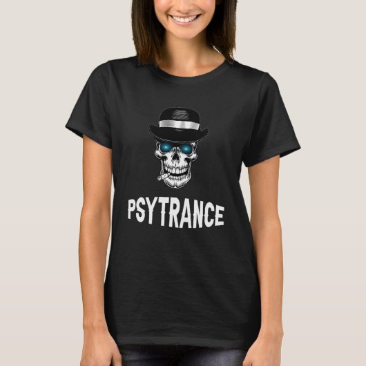 Psytrance EDM DJ Techno Electric Music Hard Style T-Shirt (Vorderseite)