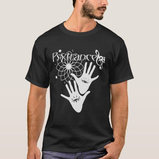 Psytrance Goa Psy Techno Rave Raver Festival Prese T-Shirt (Vorderseite)