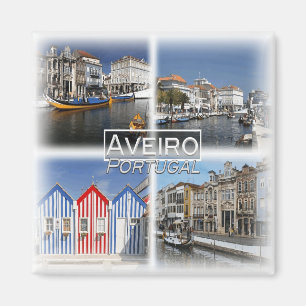 PT0033 Europa, Portugal, Aveiro, Kühlschrank Magnet