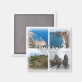 PT0036 Europa, Portugal, Madeira, Kühlschrank Magnet (Vorderseite/Rückseite)