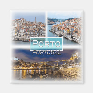 PT0042 Europa, Portugal, Porto, Kühlschrank Magnet