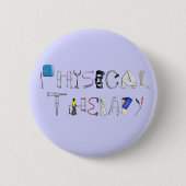 PT am Arbeitsplatz Button (Vorderseite)