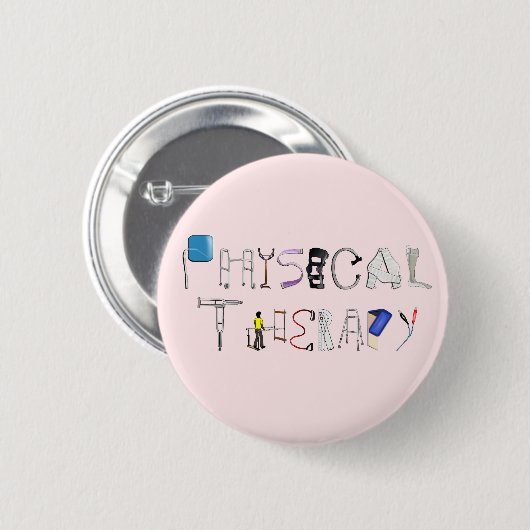 PT am Arbeitsplatz Button (Vorne & Hinten)