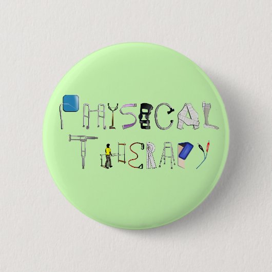 PT am Arbeitsplatz Button (Vorderseite)