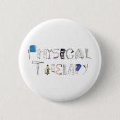 PT am Arbeitsplatz Button (Vorderseite)