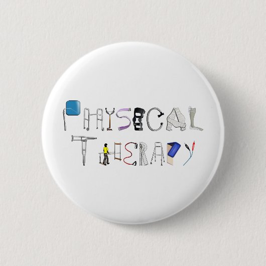 PT am Arbeitsplatz Button (Vorderseite)