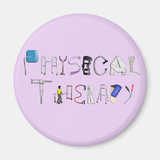 PT am Arbeitsplatz Magnet (Vorne)