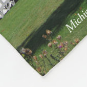 Pt Aux Barques Lighthouse hohe Fleecedecke (Ecke)