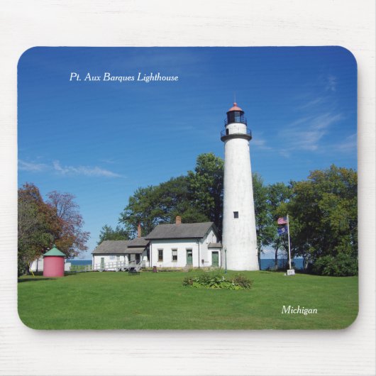 Pt Aux Barques Lighthouse Mousepad (Vorne)