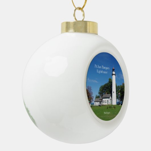 Pt. Aux Barques Lighthouse Ornament (Links)