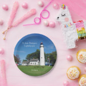 Pt Aux Barques Lighthouse Papierplatte Pappteller (Party)