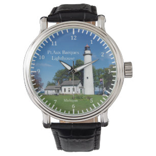 Pt Aux Barques Lighthouse watch Armbanduhr
