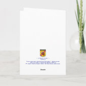 PT Boat ChristmasCard 4 Feiertagskarte (Rückseite)