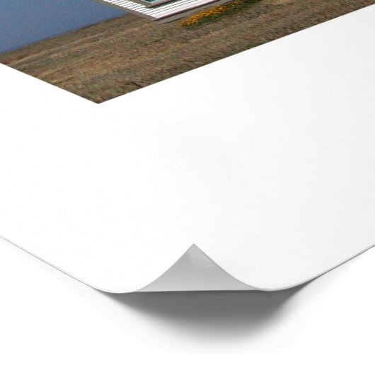 Pt. Cabrillo Lighthouse, Mendocino, CA Poster (Ecke)