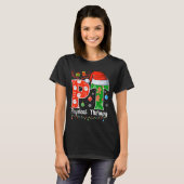 Pt Christmas Physical Therapy Christmas Pt Xmas T-Shirt (Vorne ganz)